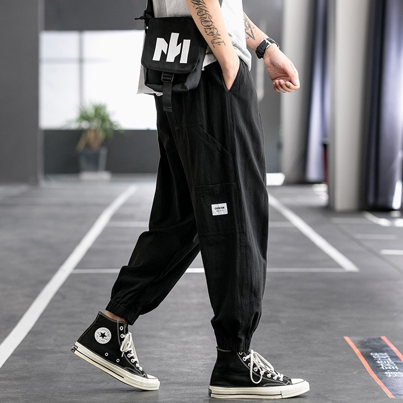 Side pull pants trousers
